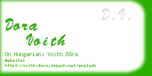 dora voith business card